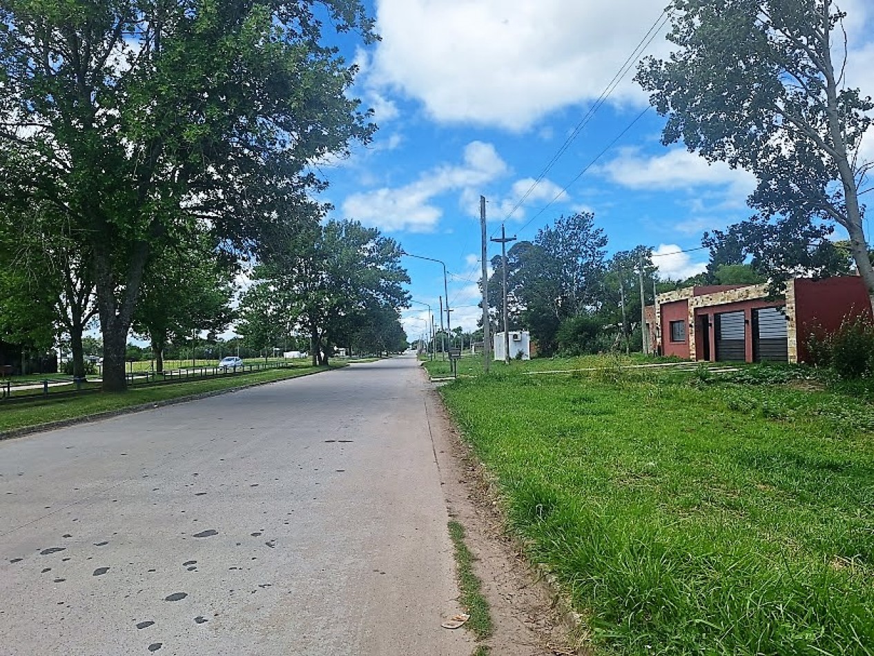Gral. Madariaga,  lote unifamiliar sobre Avenida.