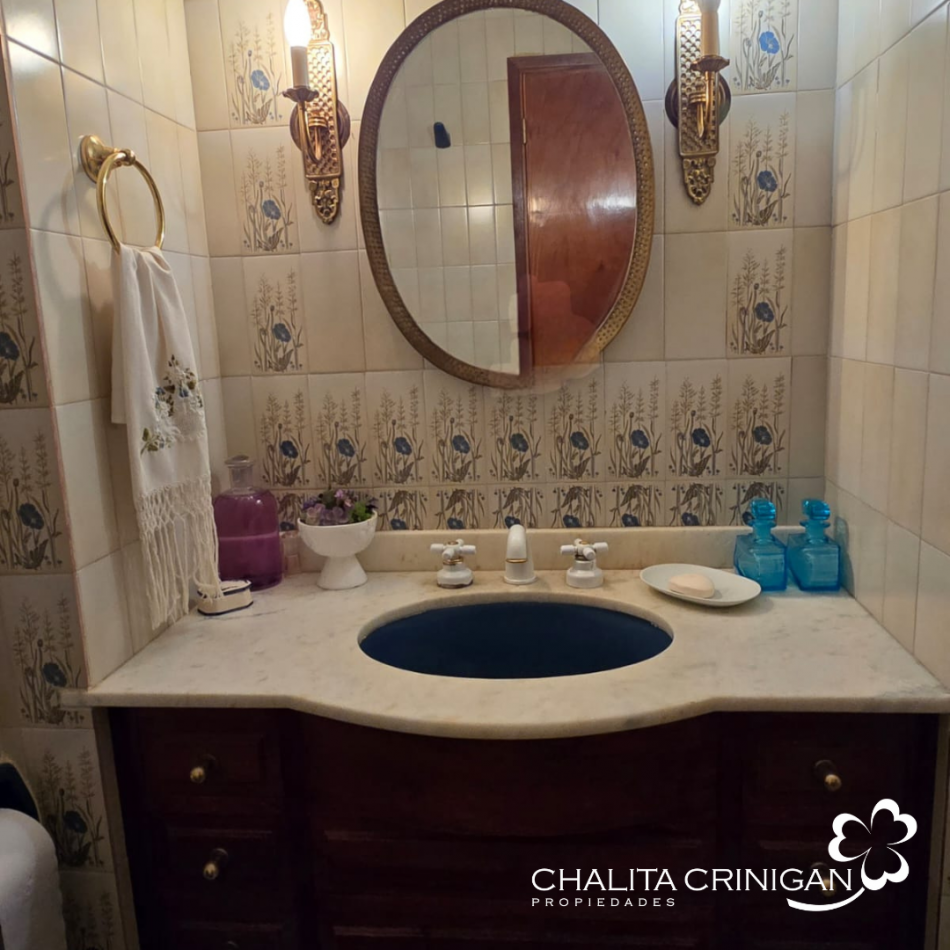 Chalet en lote arbolado de 800 m² - Ubicacion centrica , todos los servicios .