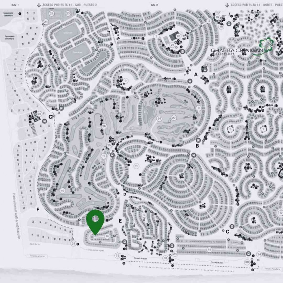 Costa Esmeralda- Casa en venta , totalmente equipada. Barrio Maritimo IV, 45