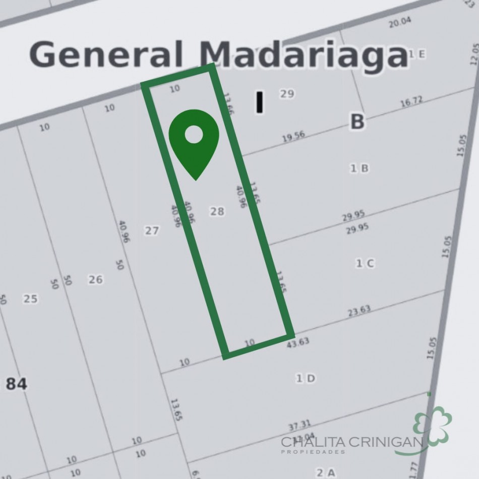 ¡VENTA! Gral. Madariaga, Bs. As. Departamento mas local 