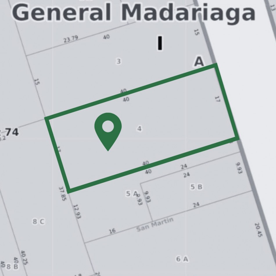 ¡VENTA! Gral. Madariaga, Bs. As. Tres locales mas casa en el corazon de la ciudad 