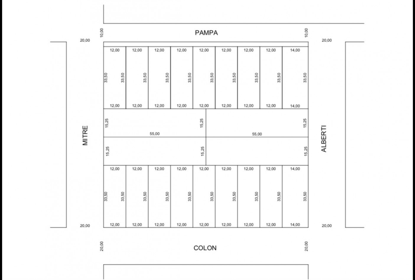 ¿VENTA! Gral. Madariaga, Bs. As. once mil metros cuadrados