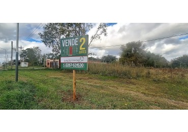 Gral. Madariaga,  lote unifamiliar sobre Avenida.